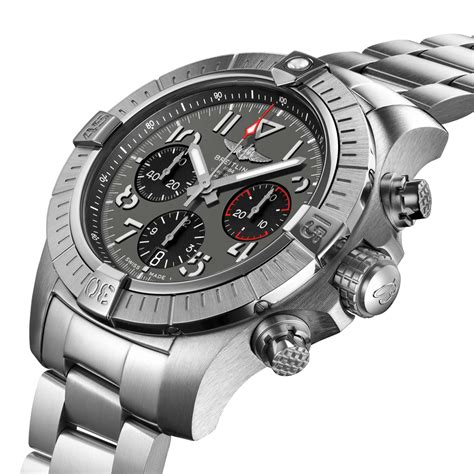 breitling avenger chrono grey dial|pre owned Breitling Avenger.